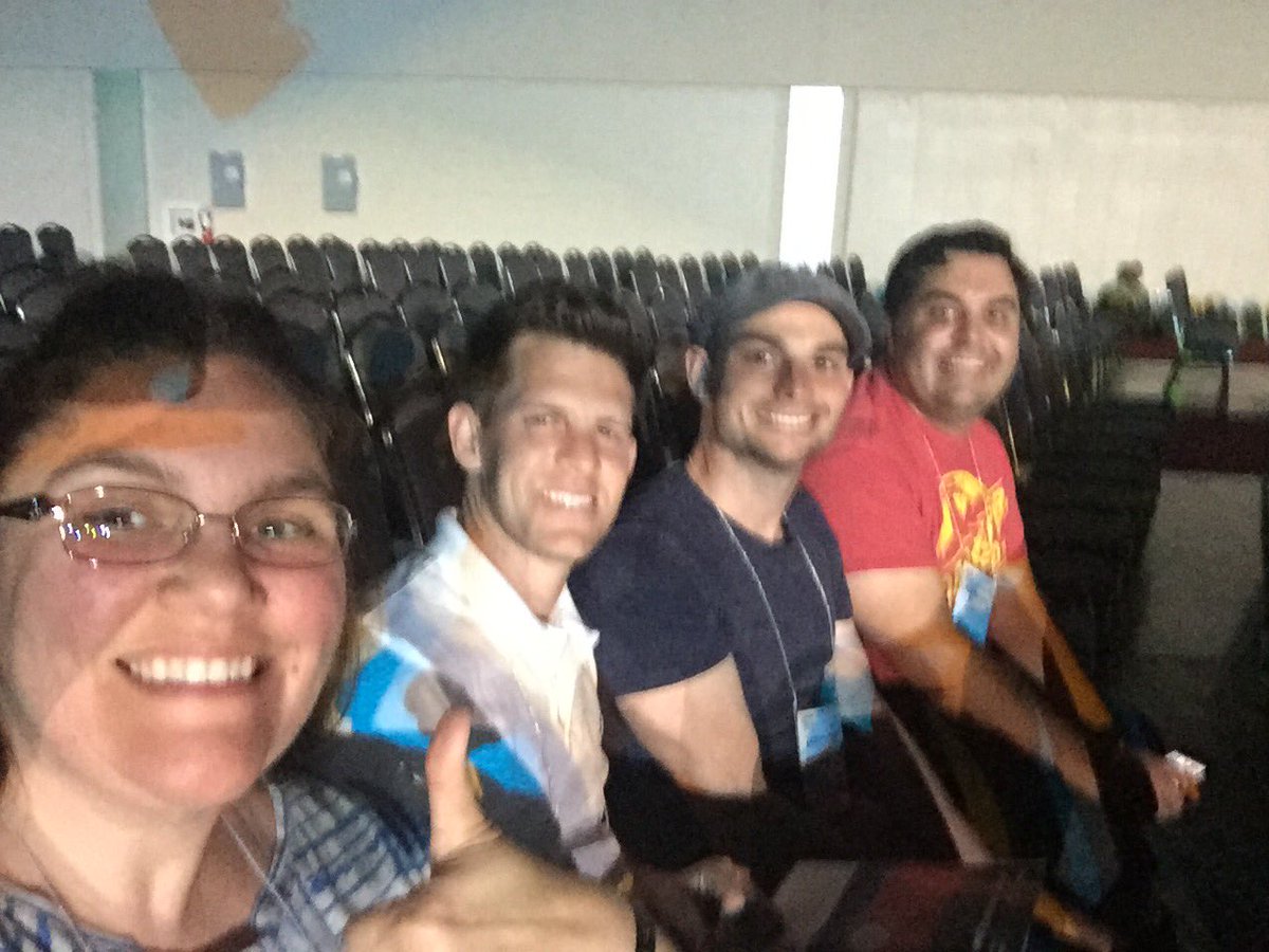ChildressBHS's tweet photo. Settled in for the keynote at #ISTE17 @HPSgoingblended https://t.co/XsQdgCRRps