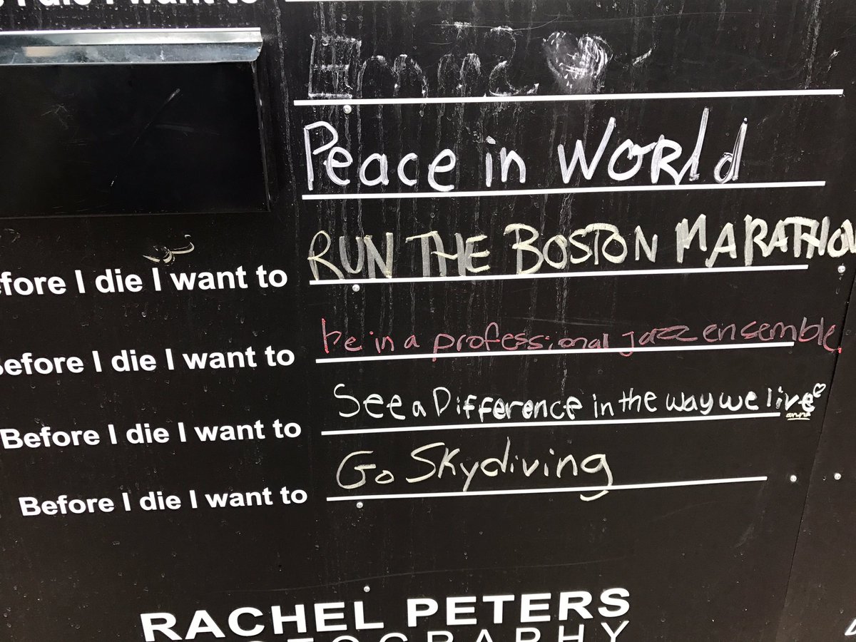 'Before I Die I want to be in a professional jazz ensemble' 

Thanks for stopping by this weekend to share so many great dreams &amp; wishes!