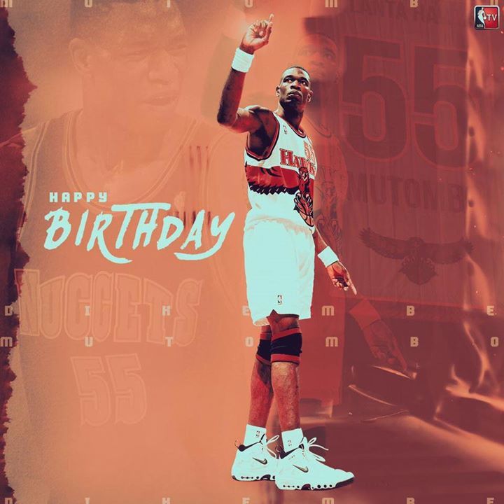 Happy Birthday DIKEMBE MUTOMBO MPOLONDO MUKAMBA JEAN-JACQUES WAMUTOMBO !  