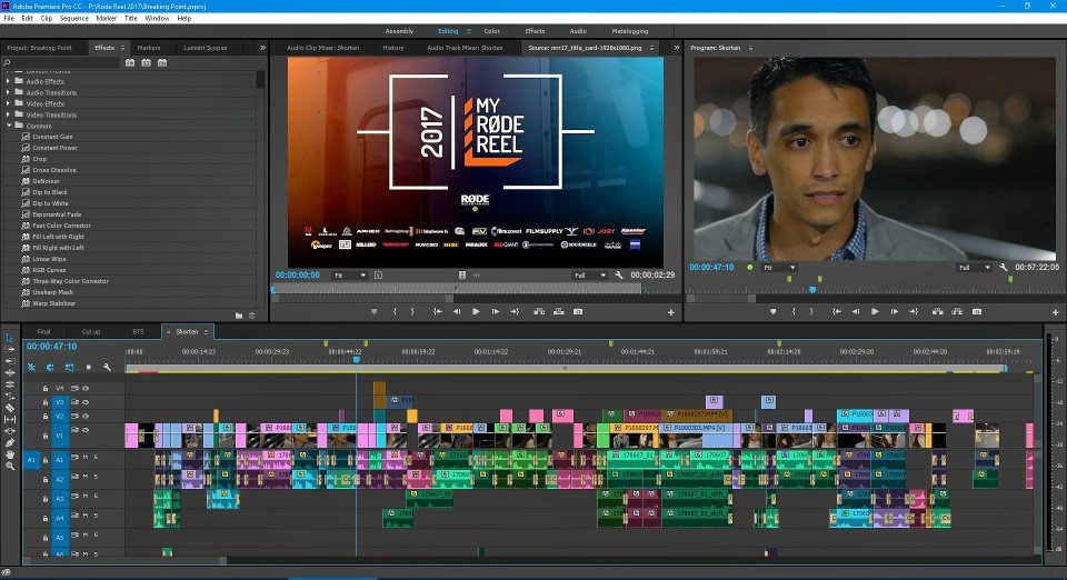 CommonSimple's tweet image. Almost finished with my #MyRodeReel #BreakingPoint short film. So excited for everyone to see it! @rodemics