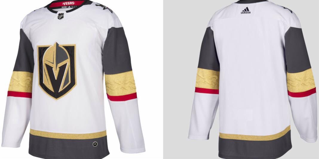 VGKFans's tweet image. Vegas Golden Knights first ever jerseys. Thoughts? #VGK #VegasGoldenKnights