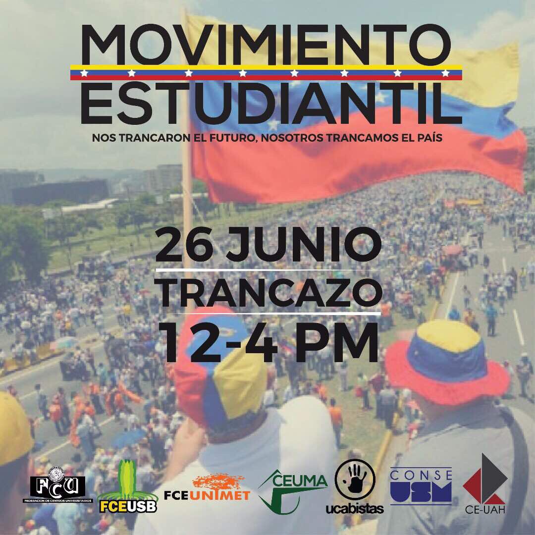 jguaido's tweet photo. #OFICIAL Mañana tendremos gran trancazo nacional de de 12 a 4 pm. Seguimos en las calles. Fuerza y FE https://t.co/uQ9dHosk2G