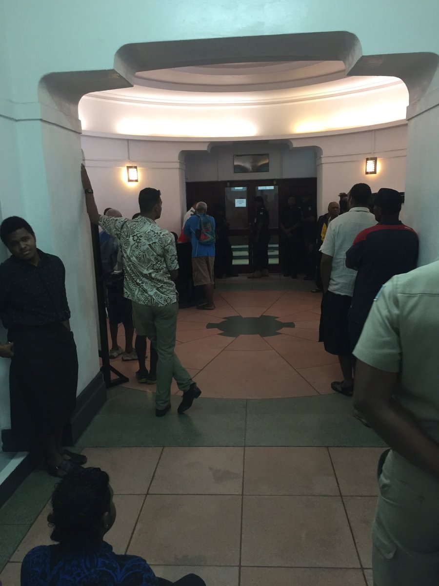 BMalimali's tweet photo. #Cokanauto found GUILTY by #TemoJ ....#FijiCourts and it is the usual Monday buzz at Government Buildings #ConsumersOfTheJusticeSystem https://t.co/5s9i9KaebR