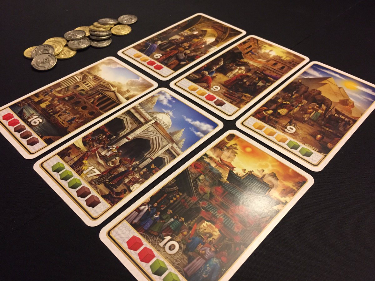 completelyboard's tweet image. First play of Century: Spice Road Simple game to learn! More thinky than Splendor. Beautiful art!!