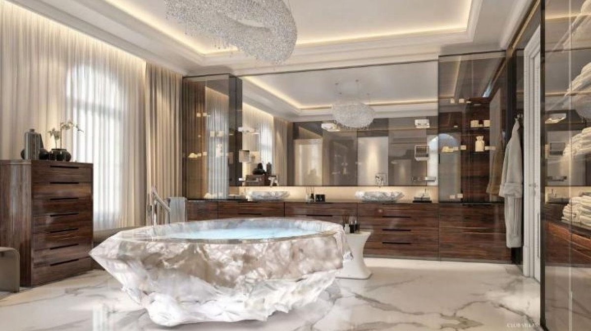 Dubai is an extravagant city &amp; this $1.3 million-dollar bathtub is certainly taking its reputation to new heights: bit.ly/2p3VrW5