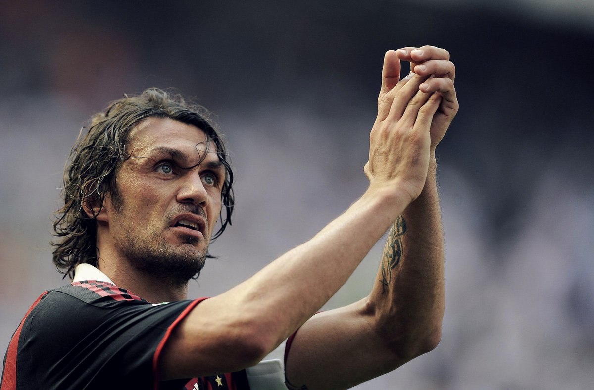 Happy 49th birthday to AC Milan Hall of Famer, Paolo Maldini.

902 club games 🔴⚫️
126 Italy caps 🇮🇹
26 trophies 🏆
25 seasons 🗓

Legend. 3️⃣