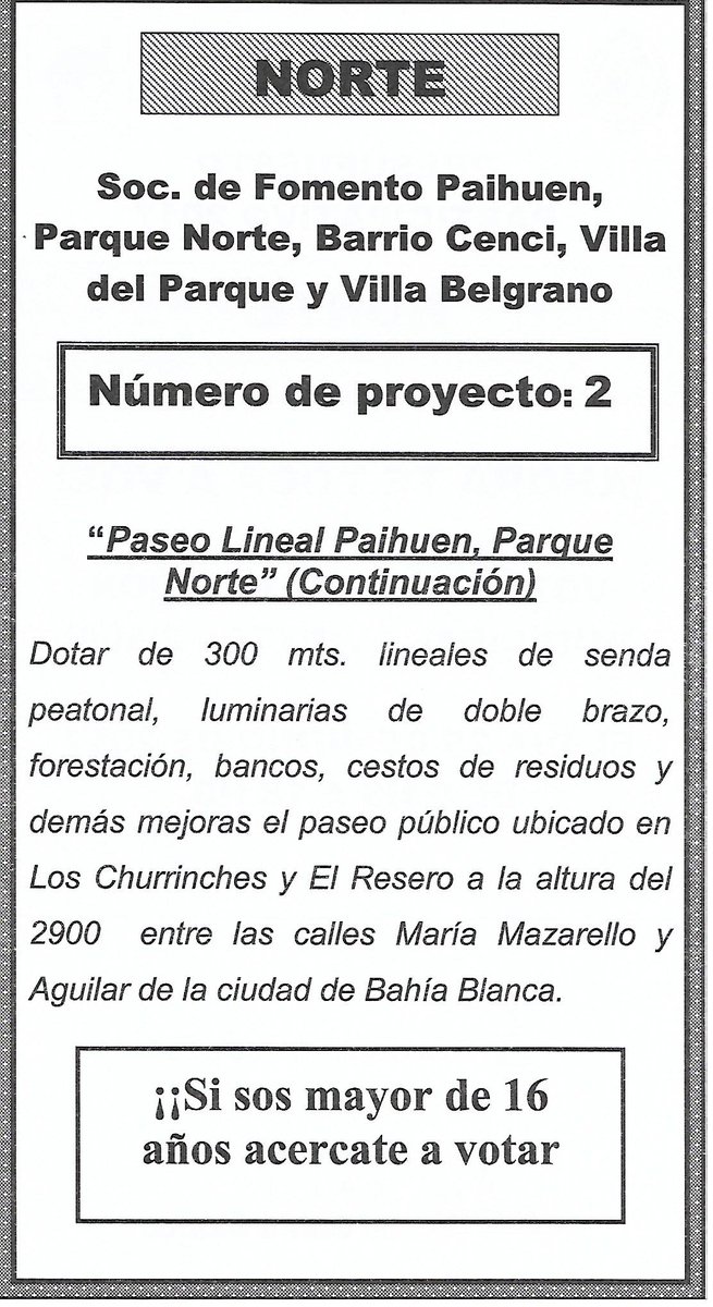 bparquenorte's tweet photo. ¡¡¡Felictaciones vecinos!!! Ganamos el 1ª puesto: Proyecto participativo  Nª 2 con 323 votos, 2ª puesto: 225 (total de votantes 1.199) https://t.co/UHL3hxfV90