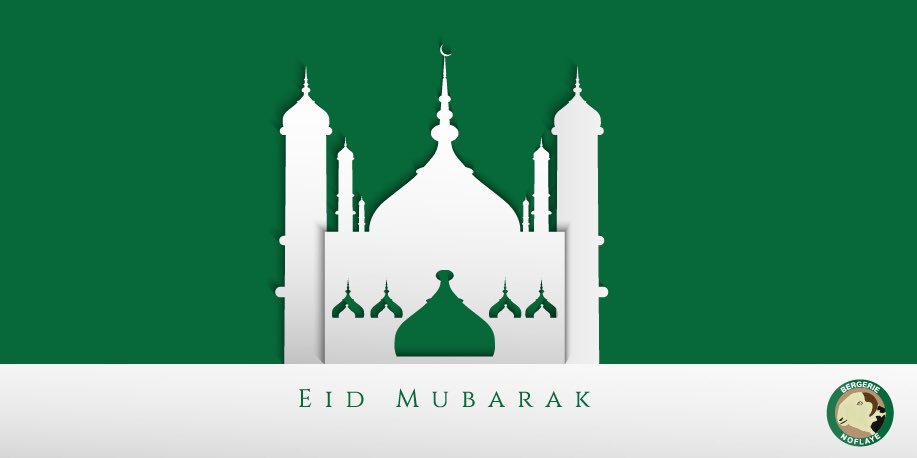 bergerienoflaye's tweet photo. La Bergerie Noflaye vous souhaite une bonne fête de Korité.
#Déwénaty 
https://t.co/b6vHpSfEGi. #EidMubarak https://t.co/6Ux2OZ5LbH
