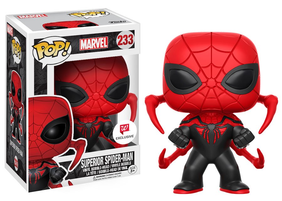 OriginalFunko's tweet photo. RT &amp; follow @OriginalFunko for the chance to win a @Walgreens exclusive Superior Spider-Man Pop! https://t.co/Pkg3BQtK0l