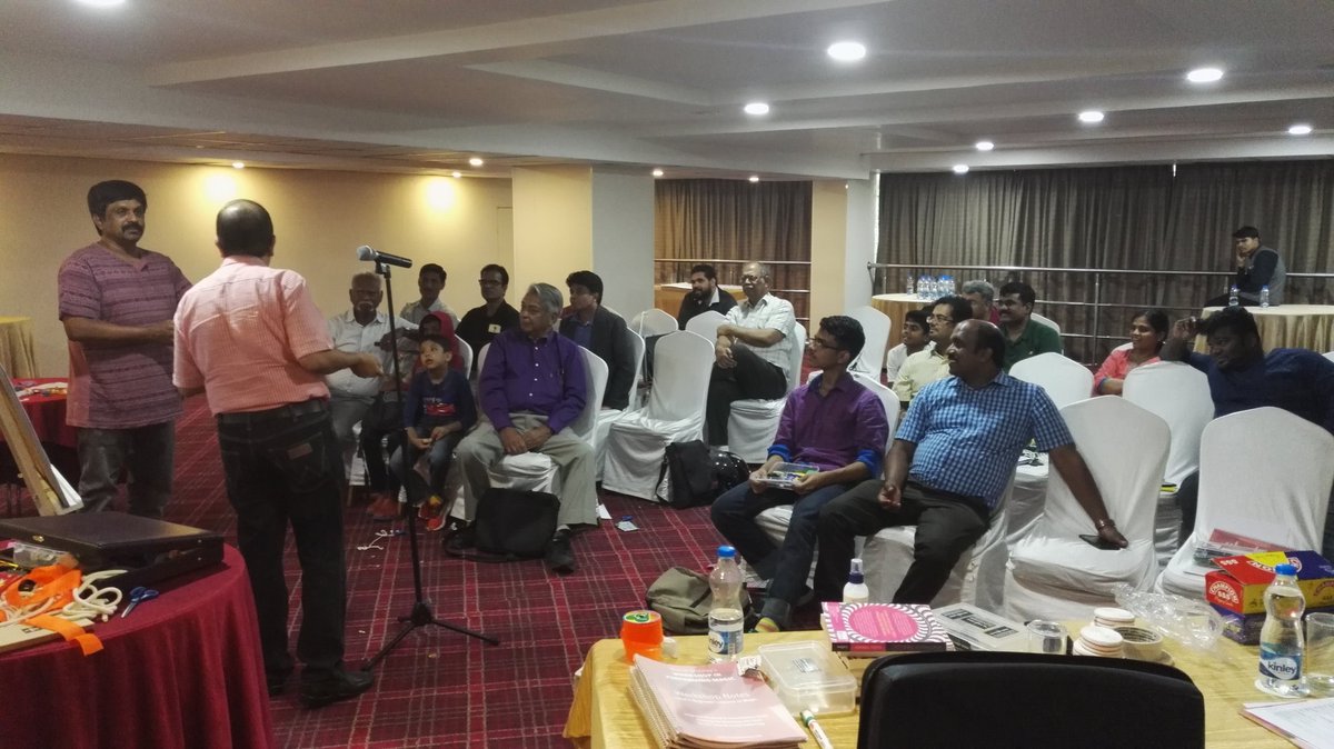 nakulshenoy's tweet image. What an amazing weekend the 2017 #MagicWorkshop was! Would be nice to take this to other cities too.