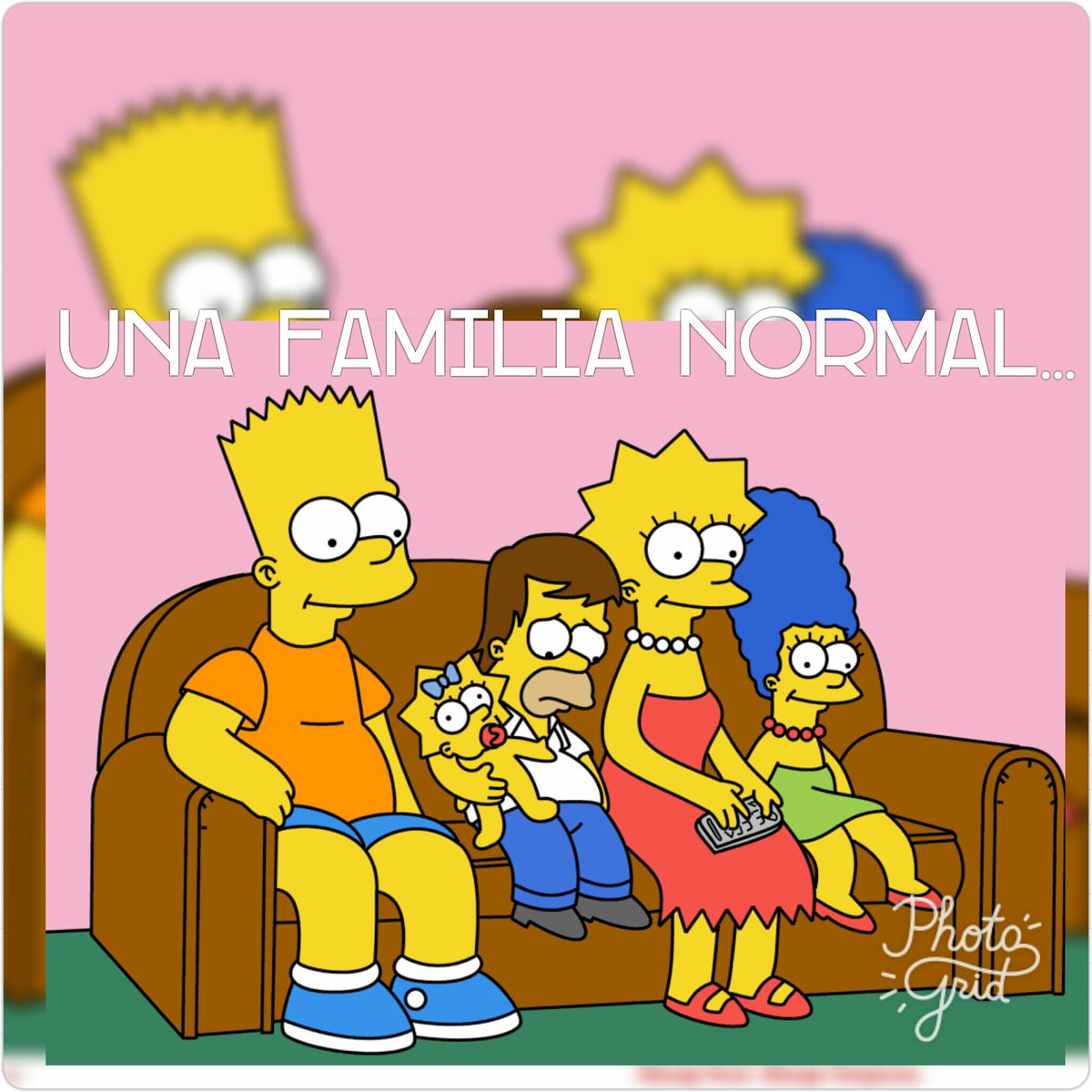 danielmagob's tweet photo. Una Familia Normal. #memesfest #LosSimpsonEnFOX #PlanetaSimpson en @CanalFox_la https://t.co/Loncma1QuV