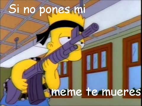 WebDesingSAdeCV's tweet image. Homero si no pones mi meme te mueres  #memefest
