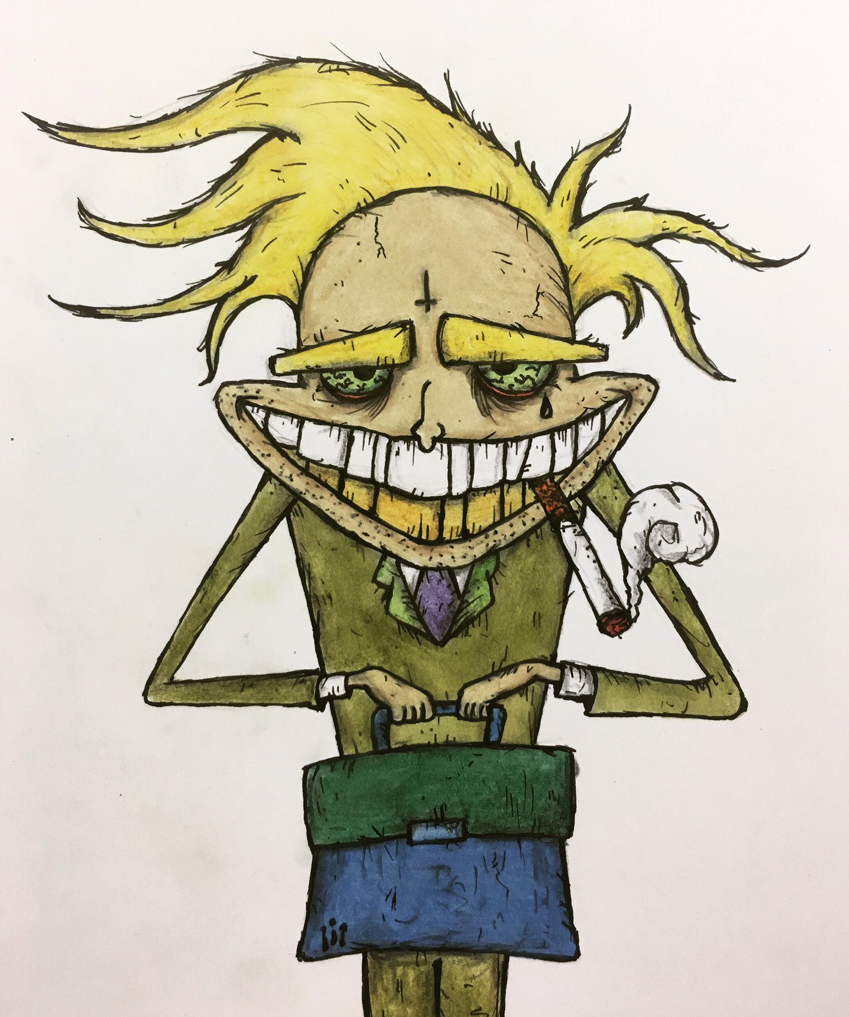 Courage The Cowardly Dog Freaky Fred