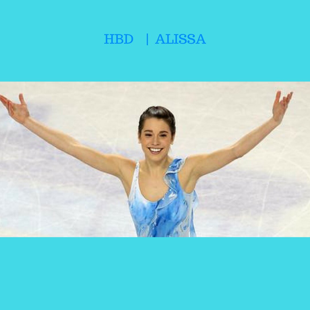 Happy birthday Alissa Czisny!   