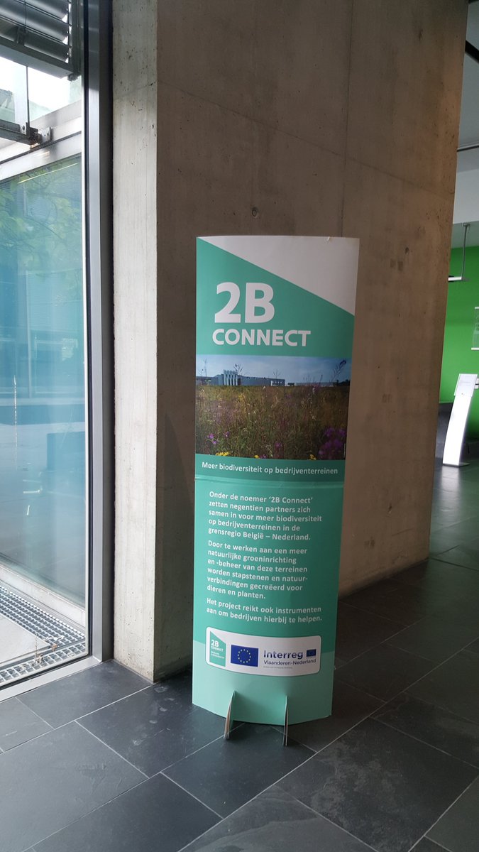 TieRoefs's tweet photo. Startschot event #2BConnect @vlaams_brabant. Dag vol inspiratie om bedrijventerreinen #groen te kleuren. #natuur = goed voor werknemers. https://t.co/WlMcDjDGlJ