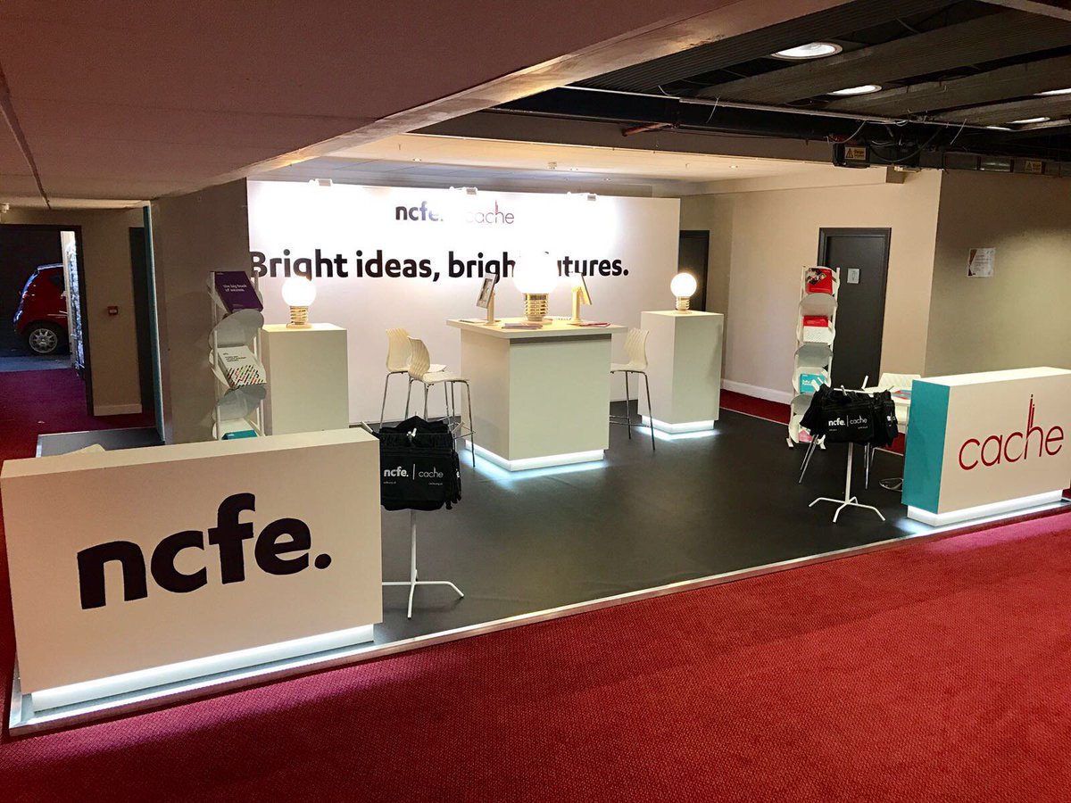 NCFE's tweet image. We're all set up at @AELPUK National Conference and ready for a fantastic couple of days! #aelp2017 #education #apprenticeships