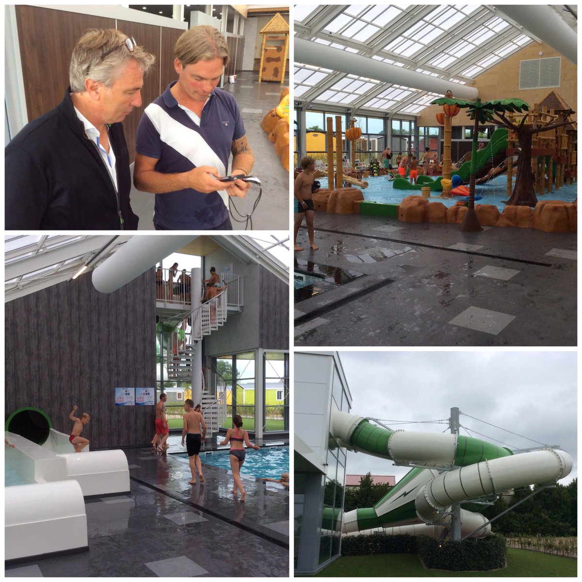 BrightBuildings's tweet image. Opening transparante #zwembad op #vakantiepark Eiland van Maurik, als 1e in Nederland met #OpenSky #schuifdak (binnen 5 minuten open/dicht)