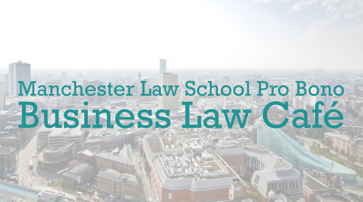mmu_business's tweet photo. Our Pro Bono Cafe is a law clinic in Manchester offering free legal assistance to #startups and #smallbusinesses. https://t.co/1OL2xsgKzX https://t.co/rglqw6ZFzj