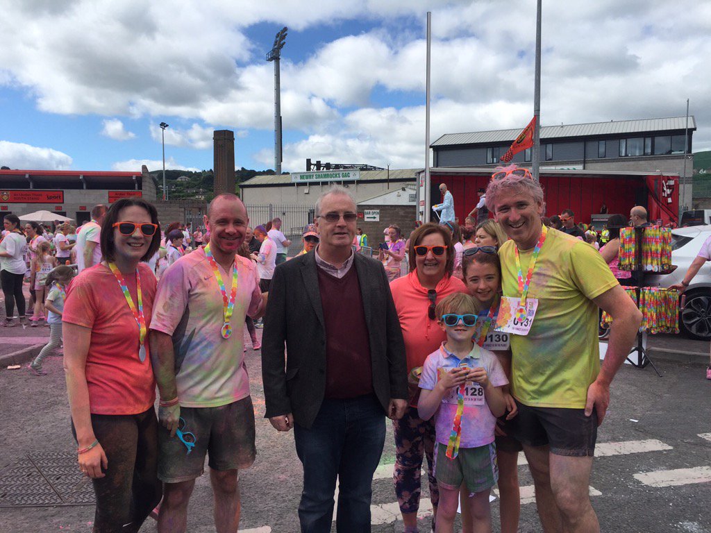 Always happy to support <a href="/newrycolourrun/">Newry Colour Run</a> and <a href="/ChildreninXfire/">Children in Crossfire</a> Great day had by all!