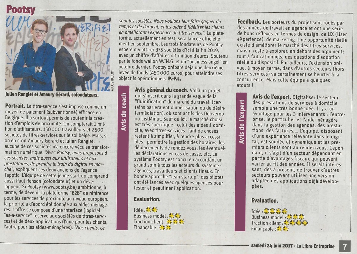 <a href="/pootsyapp/">Pootsy</a> a passé l'épreuve du #OneHourChallenge avec <a href="/LeanSquareBE/">LeanSquare</a> et <a href="/lalibrebe/">La Libre</a> ! Verdict: du feedback en bcp de motivation! 🙏 💪 💯