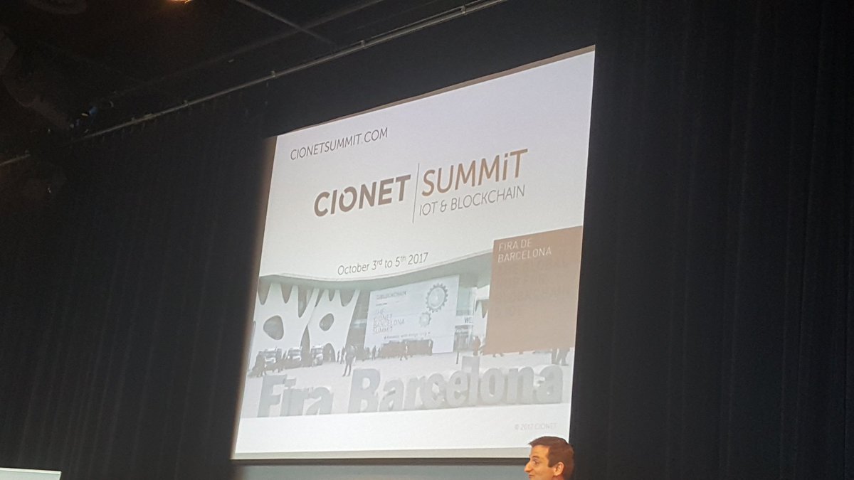 TobiasFrydman's tweet image. Just announced our next international #CIONET conference on #IOT and #Blockchain Oct 3-5 2017 at #Fira da #Barcelona cionetsummit.com