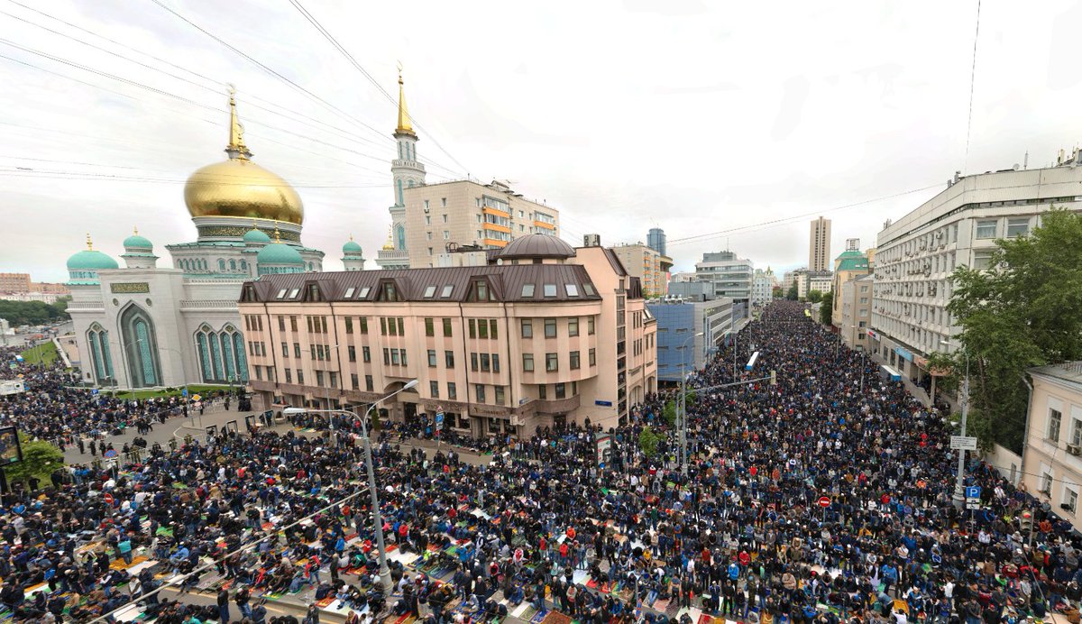 Ураза байрам 2024 в москве время