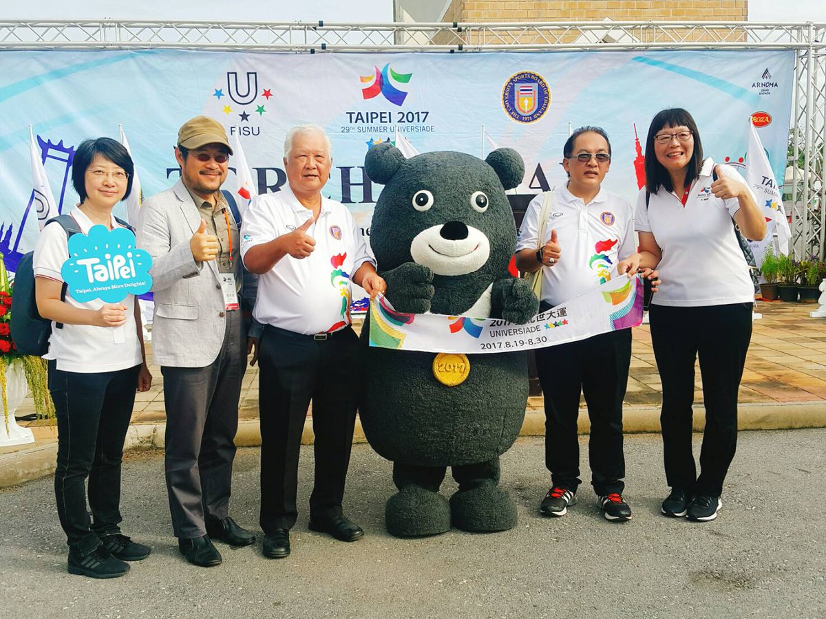 Torch Relay in Bangkok, Thai