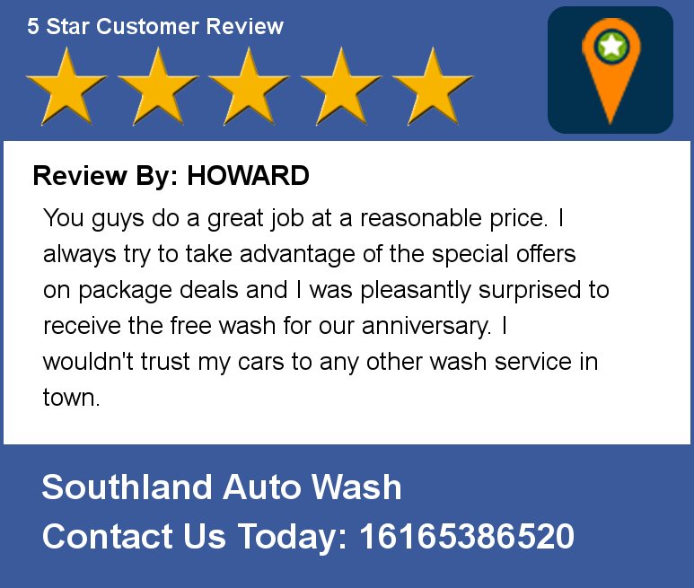 Review By: HOWARD You guys do a great job at a reasonable price. I always try to take advantage of the special offer
