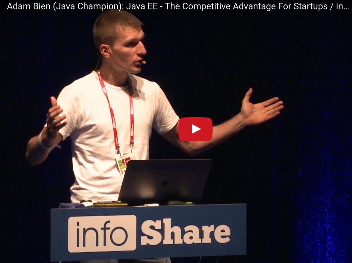 java's tweet image. #JavaEE -- The Competitive Advantage For #Startups  @AdamBien 
adambien.blog/roller/abien/e…
