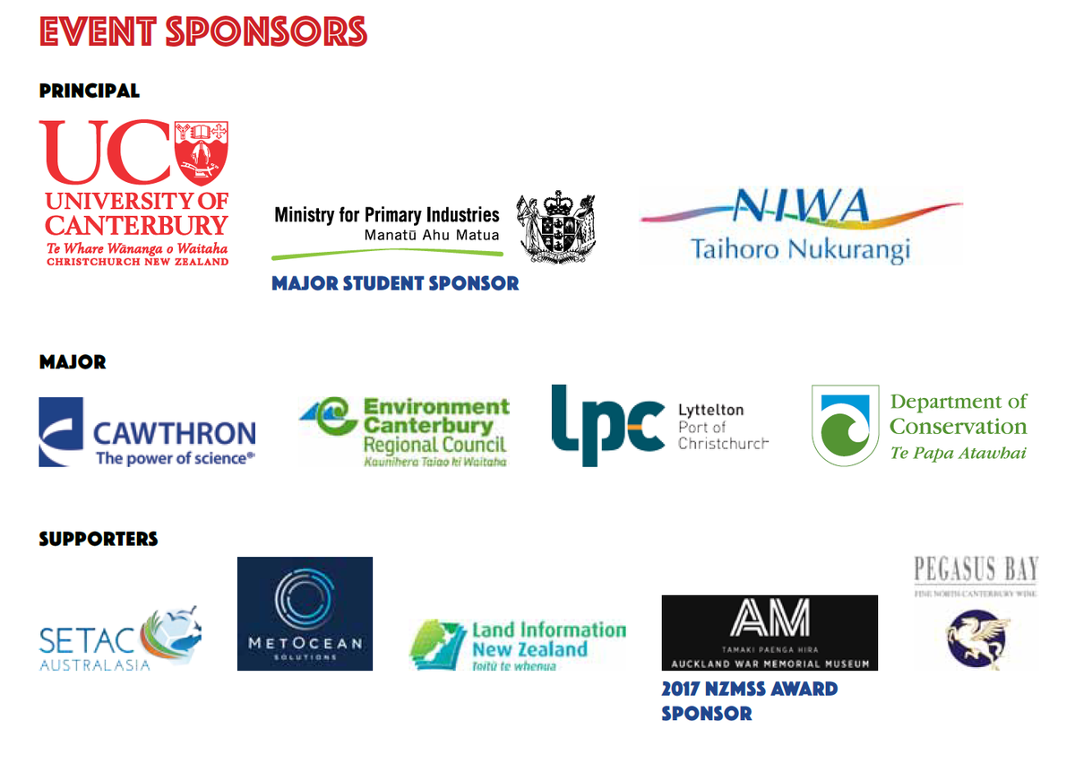NZMSSconference's tweet photo. One week to go until the annual #NZMSS2017 Conference! Thank you, thank you to all the supporters of this conference! https://t.co/w9QJ576hfy