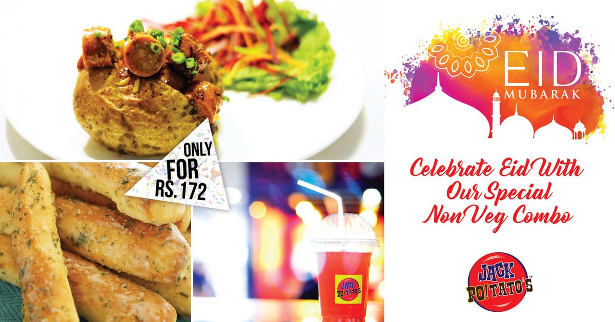 jack_potatos75's tweet image. Celebrate Eid with  OUR SPECIAL #NONVEG #COMBO