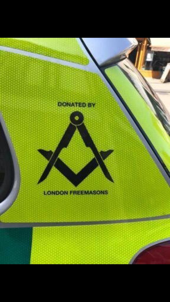 StuartHarker1's tweet image. Ben Milligan sent me this #Freemasons donated these vehicles to the Ambulance Service