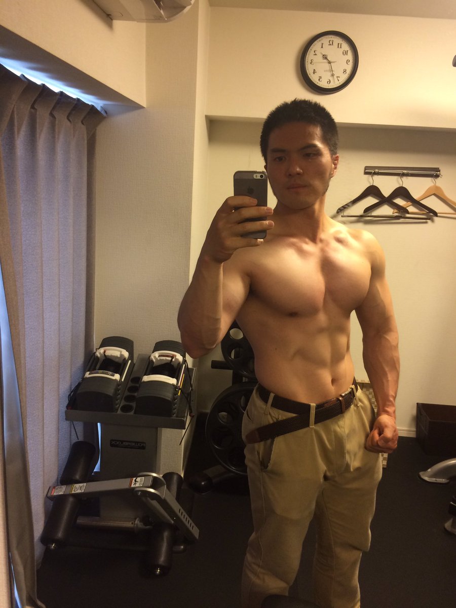 宮崎隆一 空き時間にぱいぱいの筋トレ 彼女に筋肉チェックしてもらいました オルコミ オルガルar