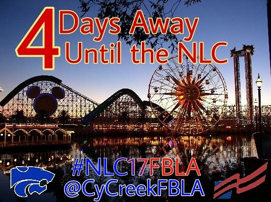 cycreekfbla's tweet photo. #CCFBLA is gearing up for #NLC17FBLA happening in 4 days! Who's ready?! @cycreekhs https://t.co/UGyQ0eg7V1
