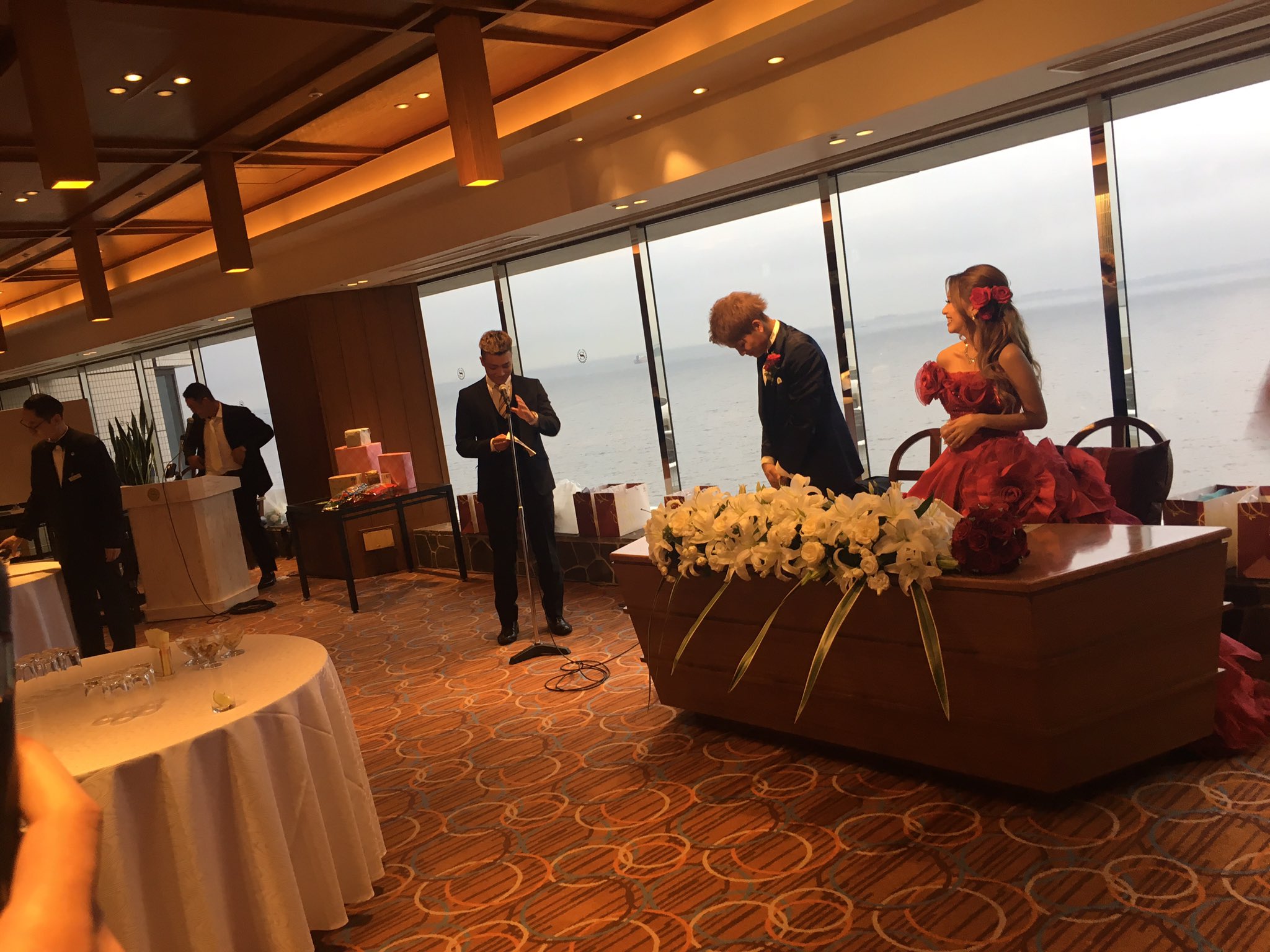 中村 太一 とうとう友達が結婚してしまった 笑としこれからトラック野郎で頑張って行こうね シェラトン舞浜 結婚式 中村 太一 とうとう友達が結婚してしまった 笑としこれからトラック野郎で頑張って行こうね シェラトン舞浜 結婚式