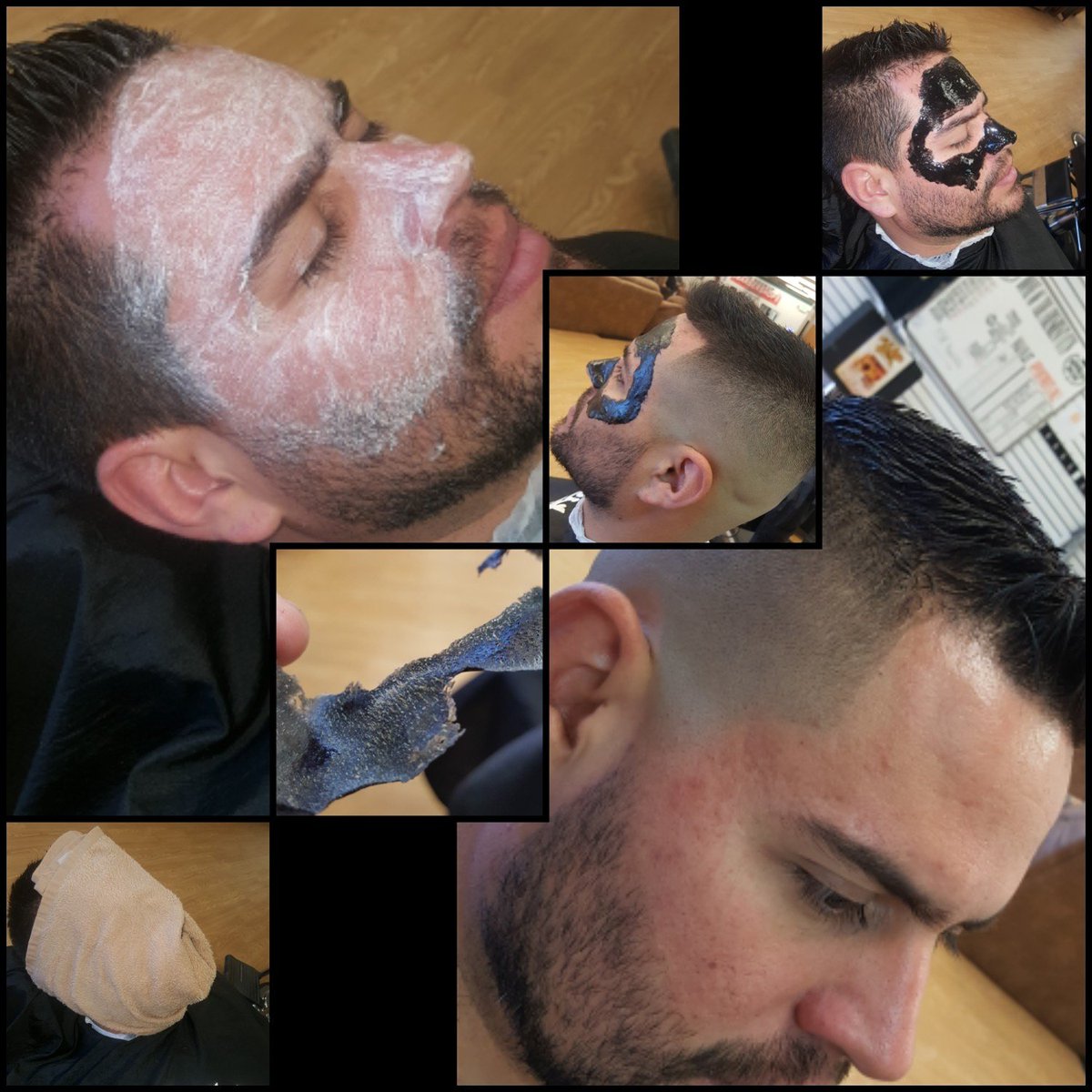 TheHookupFam's tweet photo. #thehookupbarbershop #hookup #today #alwaysfaded #Idaho #idahome #freshcut #fades #allstarbarbers #nampaidaho #caldwell #boise #blackmask https://t.co/d9jMOxMtO2