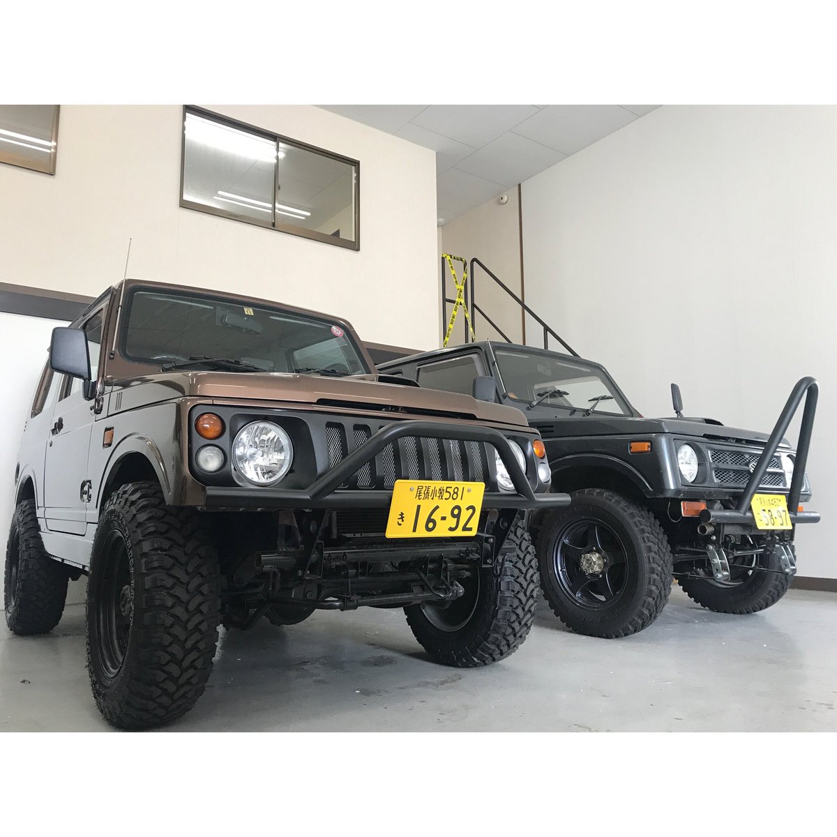 Ks Garage ジムニー Jimny Ja22 Ja11 まだまだカスタム 全塗装 オールペイント 4wd 名古屋 守山 Ksgarage ケイズガレージ くらちのくるま