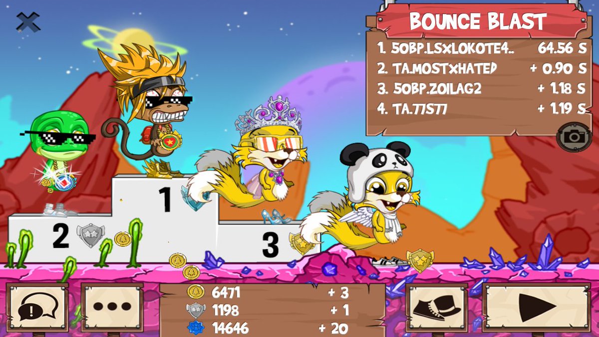 xCHIT0WN's tweet photo. Having a blast! #funrun2 #LSxLOKOTE454 #zoilag2 #77S77 https://t.co/VcKK7dyMkz