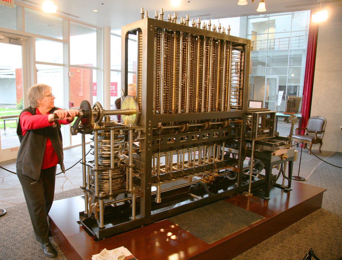 GlobeSmartLearn's tweet photo. Компьютерийн түүх 1822 онд Англи зохион бүтээгч Charles Babbage-ийн "Difference Engine" нэртэй тооцооллын машинаас эхэлнэ #computer_history https://t.co/drzww3UepJ