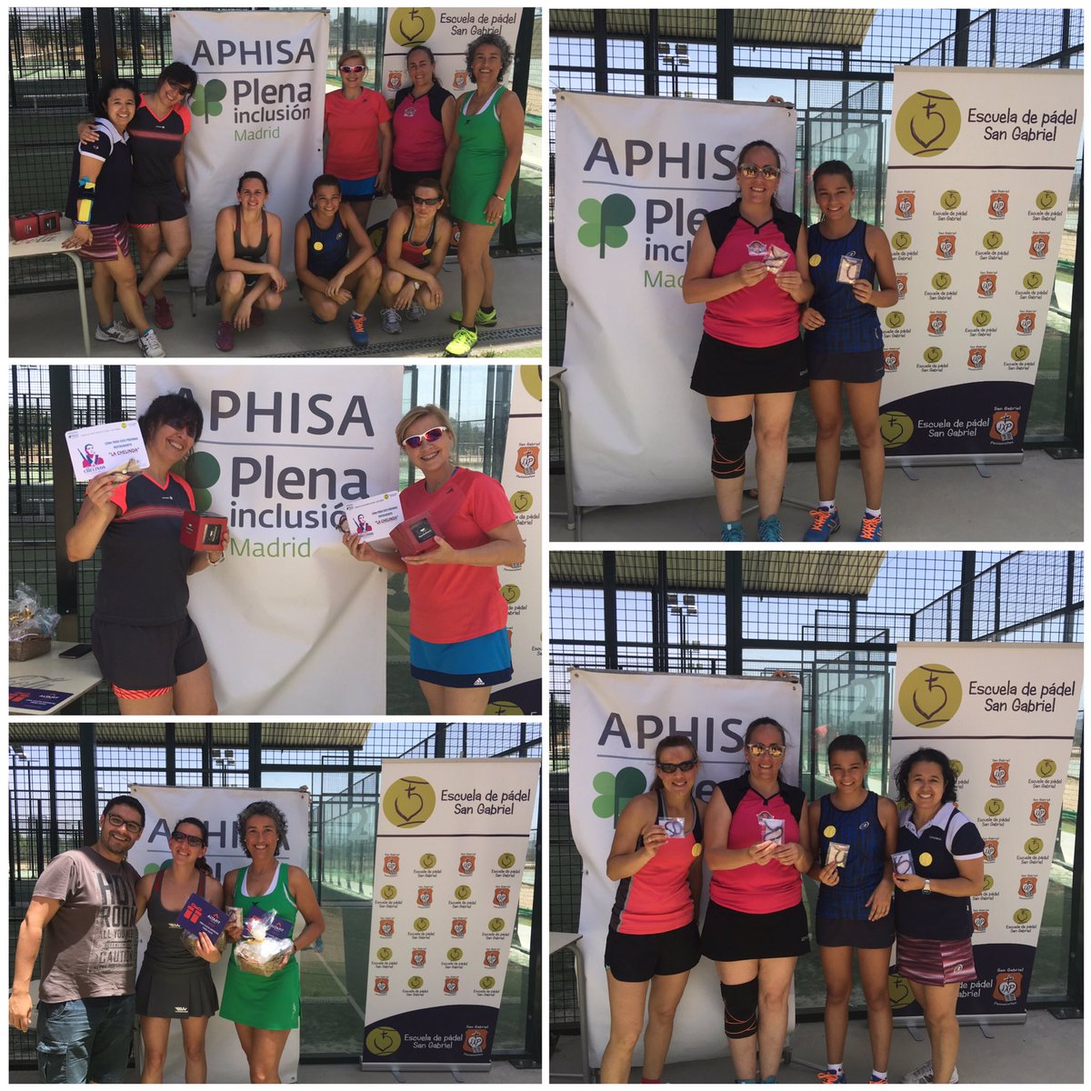 solo1toque's tweet photo. Mañana del sábado,mañana de #padelfemenino participando por #APHISA en @SGabrielAlcala Todas con la #pulserasolidaria 🎾🎾🎾 https://t.co/a0el3zSWzj