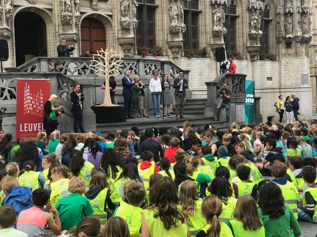 #leuven2030 wint Europese Green leaf award #participatie loont #levuur