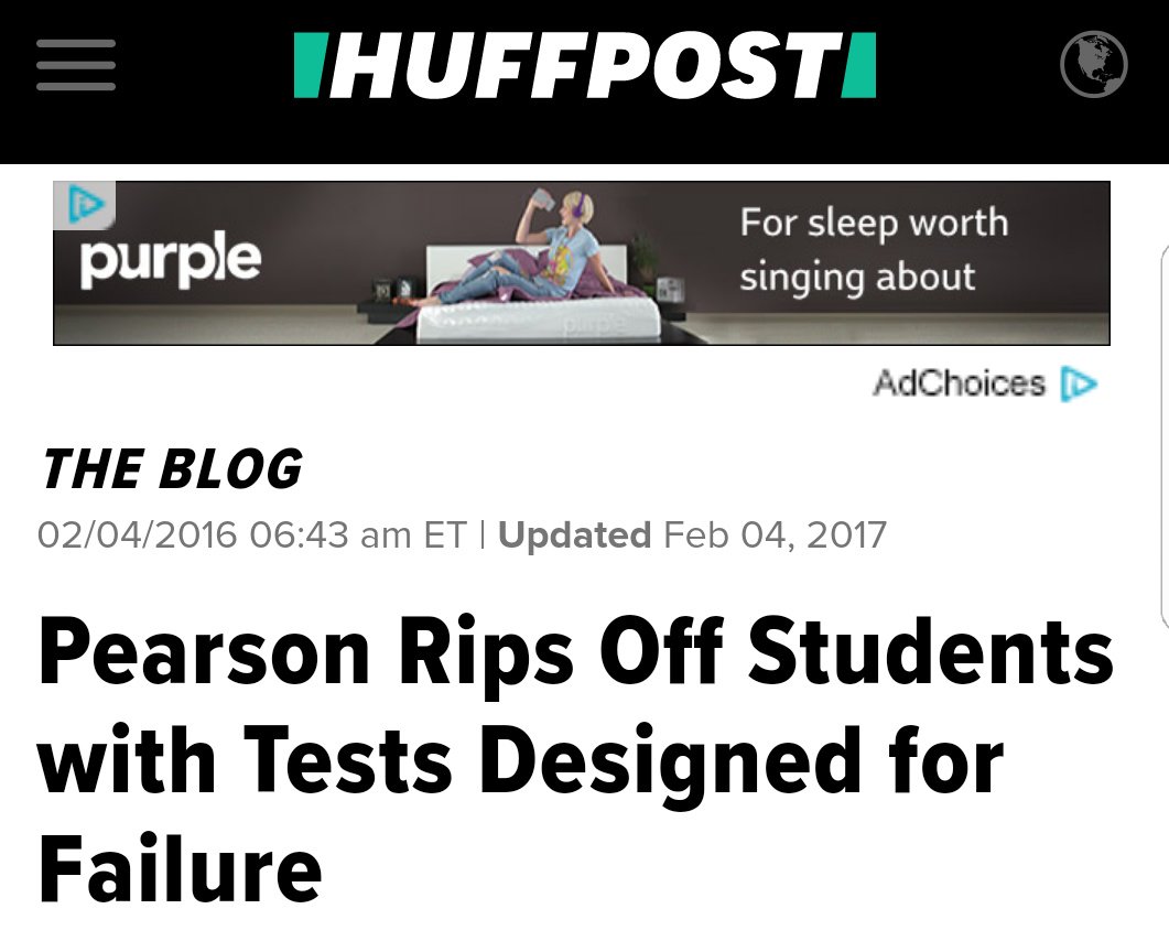 jsngb12's tweet photo. @PearsonSupport No wonder they could care less...#pearsonfail @johnfallon https://t.co/yMVVbCX3Zc
