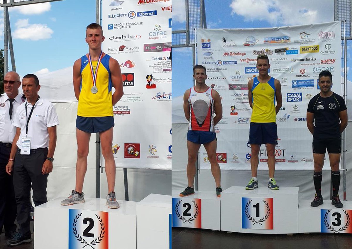 Sdis59's tweet photo. Une belle moisson de médailles 🥇🥈🥉 pour les sportifs #pompiers du Nord lors de la #FINAT2017 à Obernai (@sdis67). Bravo à nos 8 médaillés https://t.co/VU9pfBMkq5