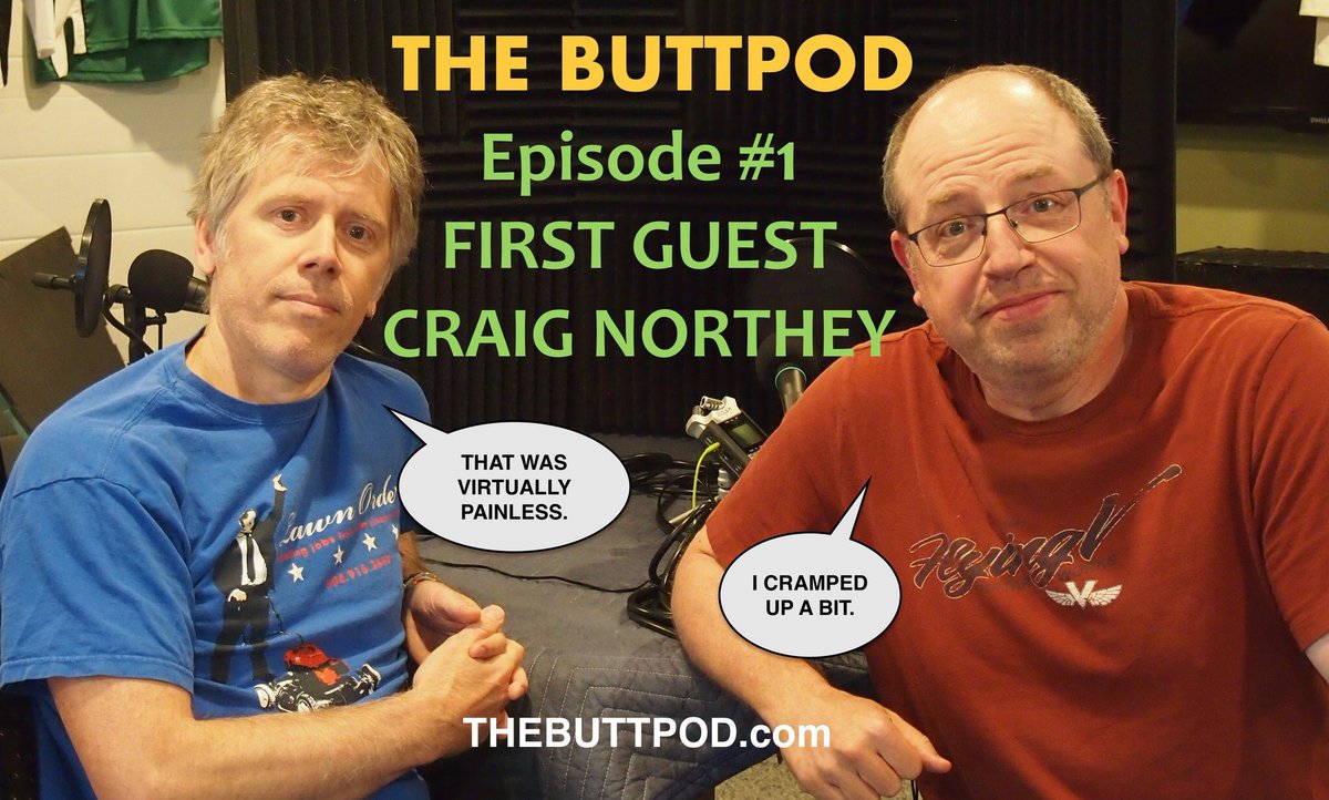 thebuttpod's tweet photo. ...IT'S ALIVE!!!
Episode 001 of THE BUTTPOD is up!  Visit https://t.co/qDtdCH4Obv or follow @thebuttpod
(RTs most welcome.) https://t.co/Z88zB9utIO