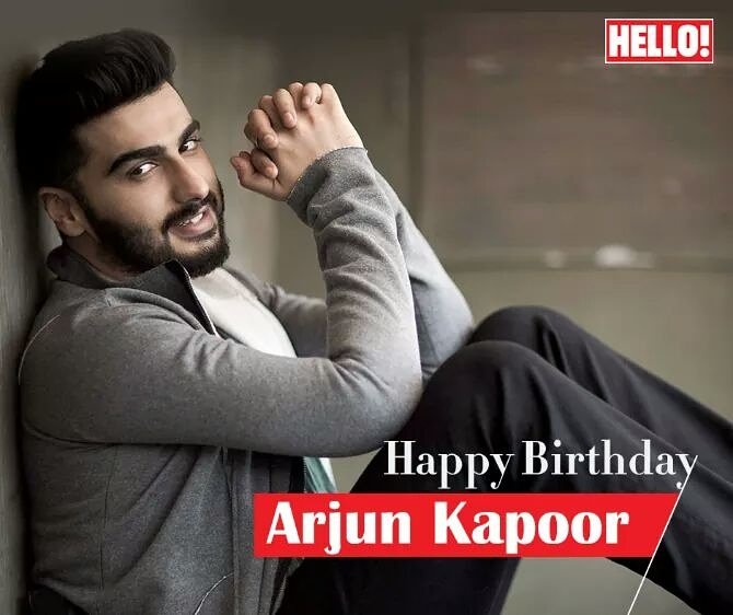 HELLO! wishes Arjun Kapoor a very Happy Birthday   