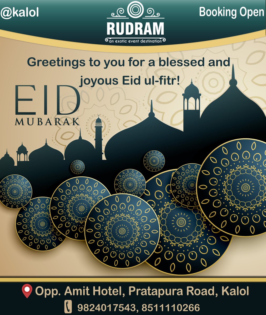 RPartylawn's tweet photo. Eid...
A time for joy,
a time for togetherness,
Wishing you and your family a wealthy, prosperous, delightful year ahead.
EID MUBARAK https://t.co/kudL12aZBN