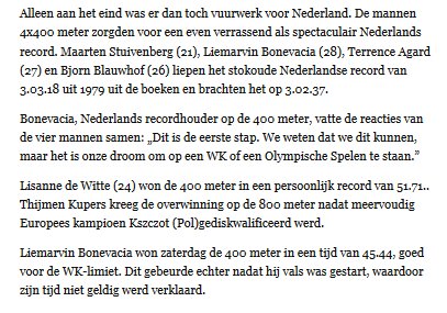 „We horen niet in deze categorie thuis als we niet met het sterkste team aan de start komen." #EKLandenteams #Telegraaf