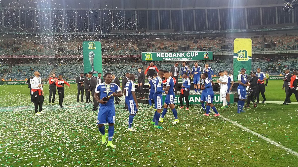 #NedbankCupFinal 

The Champions @SuperSportFC