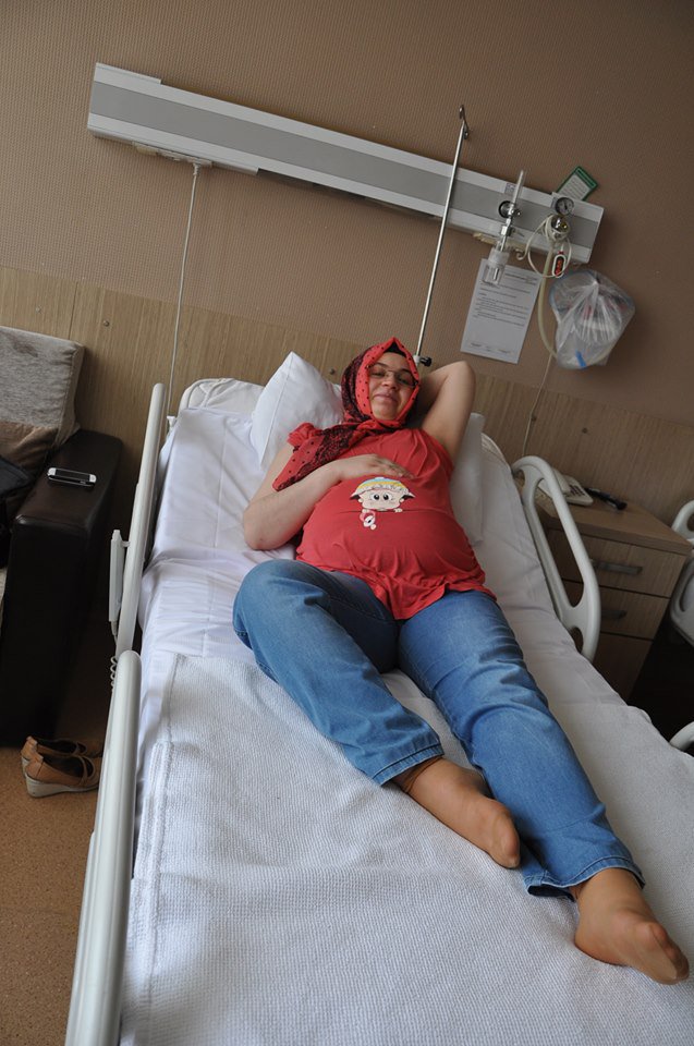 Hastaneden. Iyi bayramlar