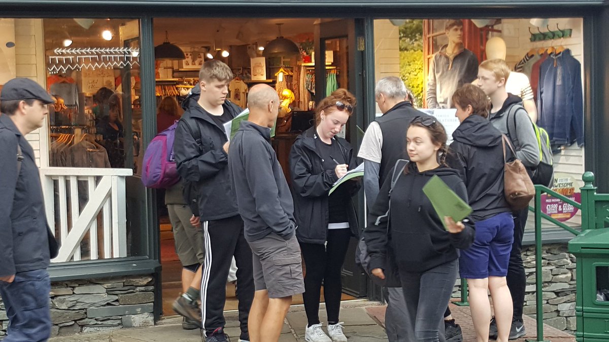 LLOBGeography's tweet photo. Geography fieldwork in Ambleside https://t.co/VAYmWQQgNi